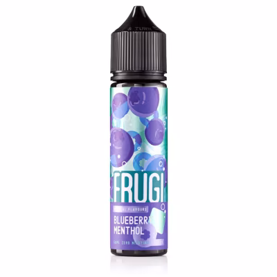 Blueberry Menthol Shortfill E-Liquid by Frugi All-Natural 50ml