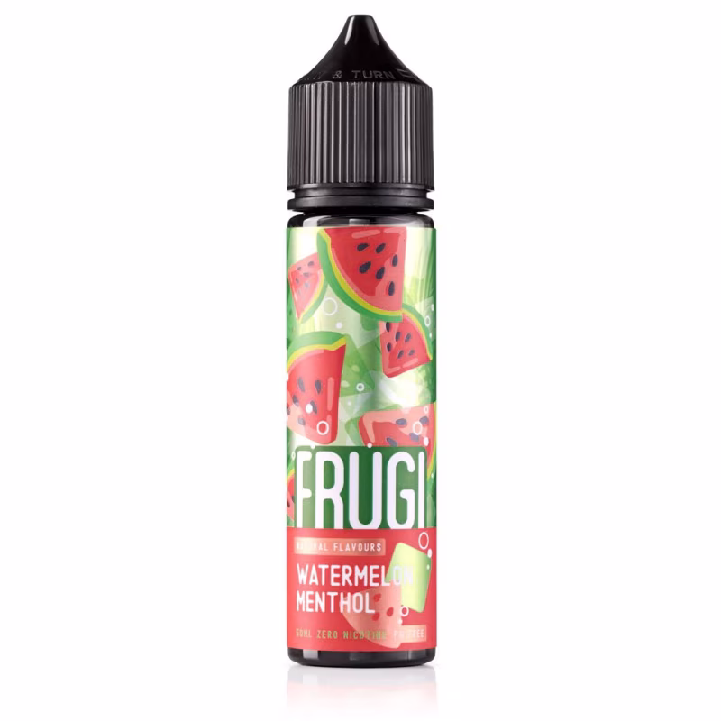 Watermelon Menthol Shortfill E-Liquid by Frugi All-Natural 50ml