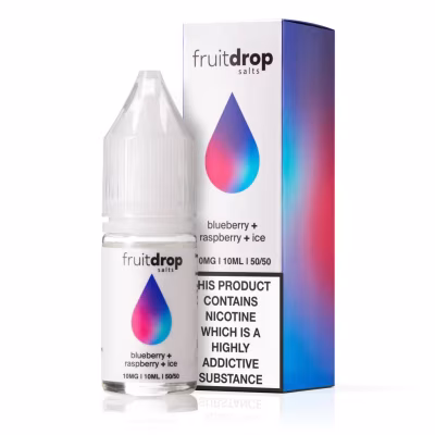 Blueberry Raspberry Ice Nic Salt E-Liquid by Fruit Drop
