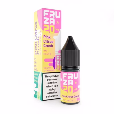 Pink Citrus Crush Nic Salt E-Liquid by Fruza