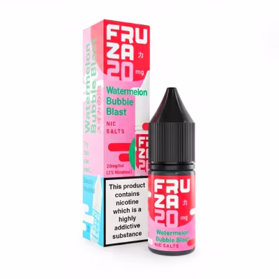 Watermelon Bubble Blast Nic Salt E-Liquid by Fruza