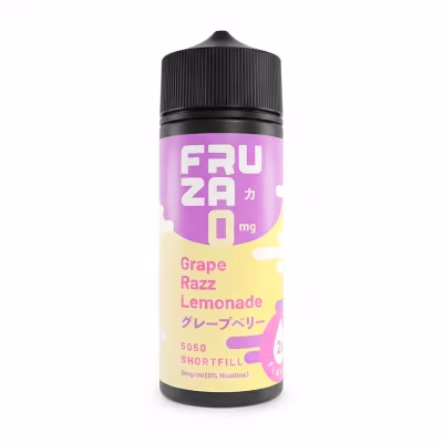 Grape Razz Lemonade Shortfill E-Liquid by Fruza 100ml