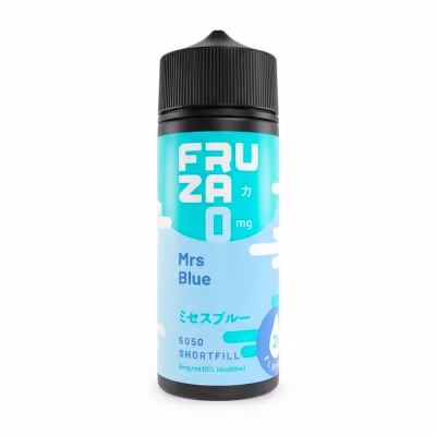 Mrs Blue Shortfill E-Liquid by Fruza 100ml