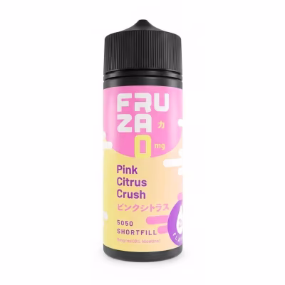 Pink Citrus Crush Shortfill E-Liquid by Fruza 100ml