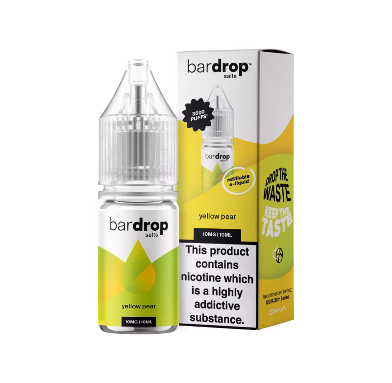 Yellow Pear Nic Salt by Bar Drop