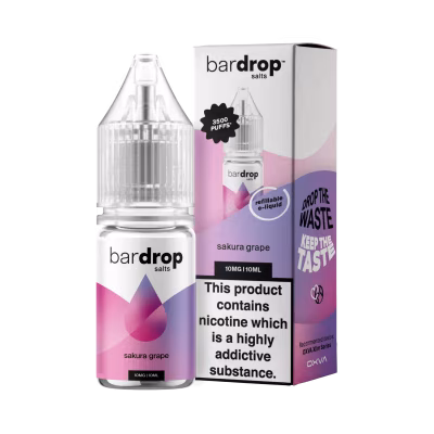Sakura Grape Nic Salt by Bar Drop