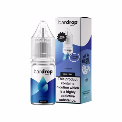 Mr Blue Nic Salt by Bar Drop