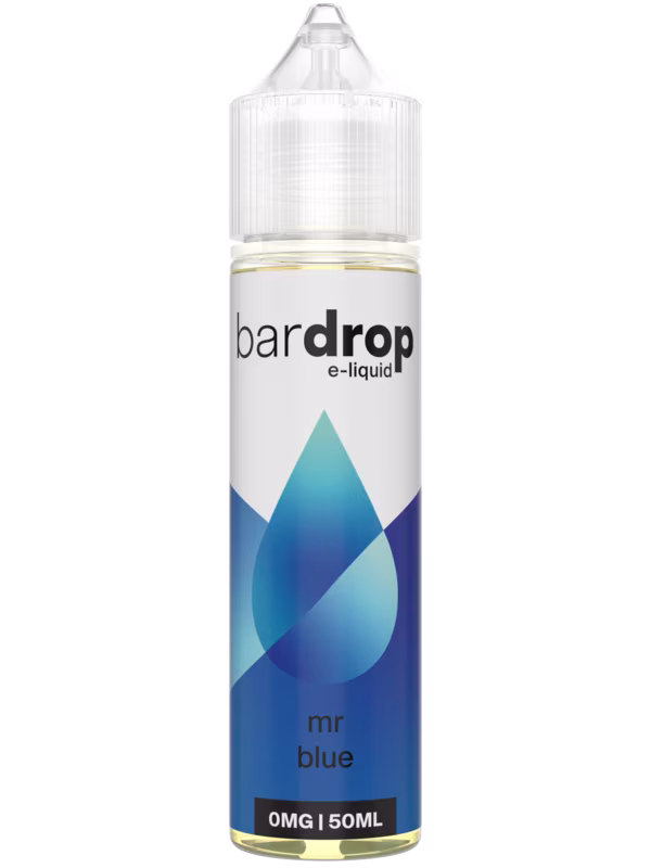 Mr Blue Shortfill E-Liquid by Bar Drop 50ml