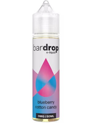 Blueberry Cotton Candy Shortfill E-Liquid by Bar Drop 50ml