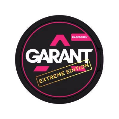 Raspberry Extreme Nicotine Pouches by Garant