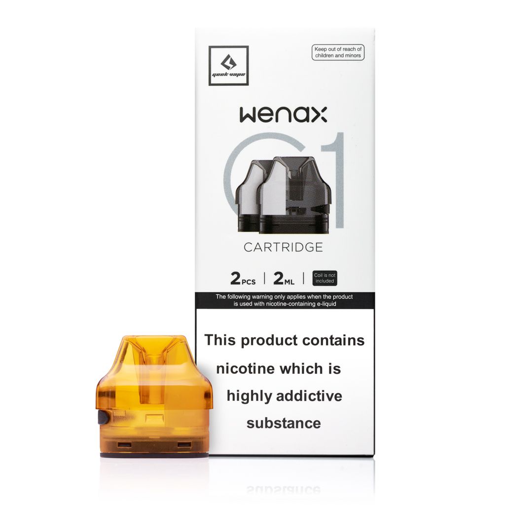 GeekVape Wenax C1 Replacement Pods - 2 Pack | Buy Online