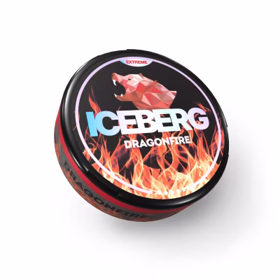 Dragonfire Nicotine Pouches by Iceberg