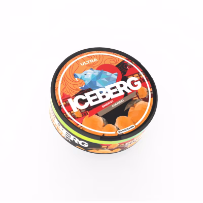 Energy Mango Nicotine Pouches by Iceberg