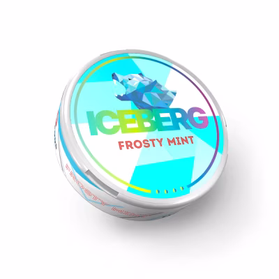 Frosty Mint Nicotine Pouches by Iceberg
