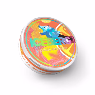 Ninja Orange Nicotine Pouches by Iceberg