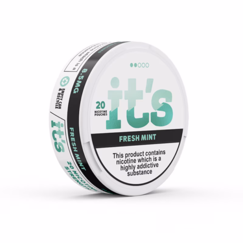 Fresh Mint Nicotine Pouches by It’s