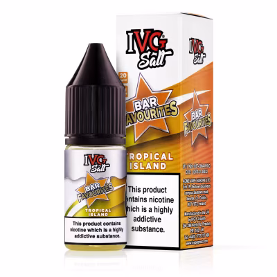 Tropical Island Nic Salt E-Liquid by IVG Bar Favourites