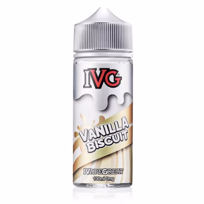 Vanilla Biscuit Shortfill E-Liquid by IVG 100ml