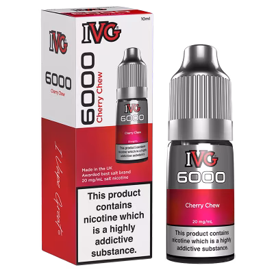 Cherry Chew Nic Salt E-Liquid by IVG 6000