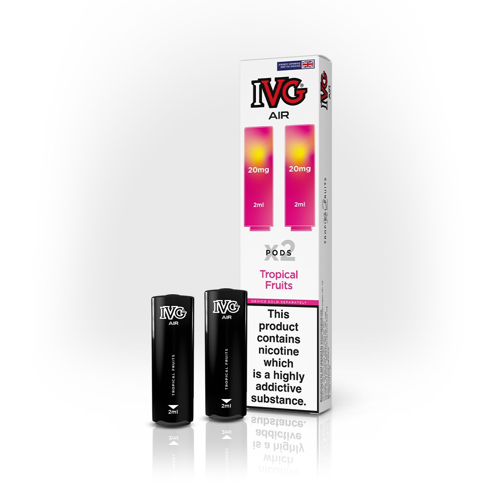 Tropical Fruit Pre-Filled Vape Flavours | VapeGreen UK | Vape Green
