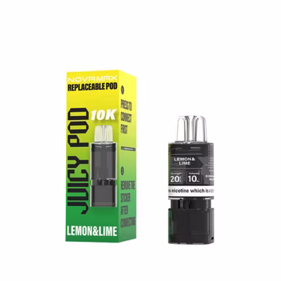 Lemon & Lime Prefilled Pod Refill Pack by Juicy Pod Novamax 10K
