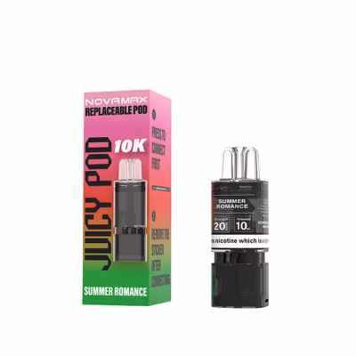 Summer Romance Prefilled Pod Refill Pack by Juicy Pod Novamax 10K