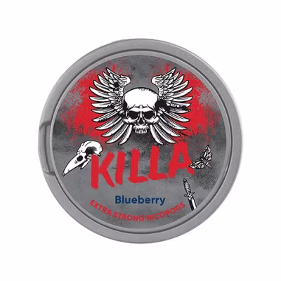 Blueberry Nicotine Pouches by Killa
