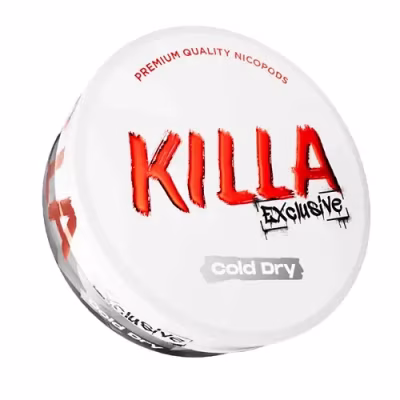 Cold Dry Nicotine Pouches by Killa