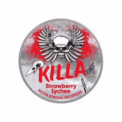 Strawberry Lychee Nicotine Pouches by Killa