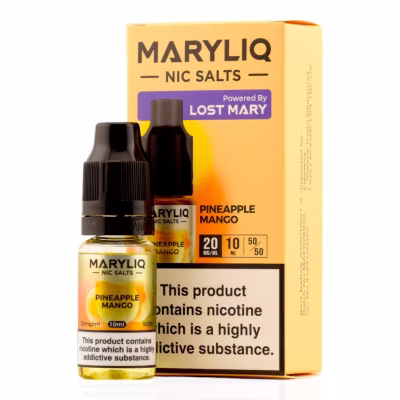 Pineapple Mango Nic Salt E-Liquid by Lost Mary Maryliq