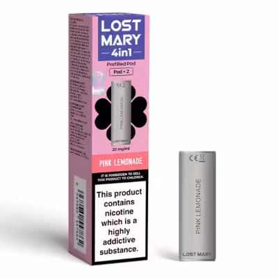 Pink Lemonade Prefilled Pods by Lost Mary 4 in 1