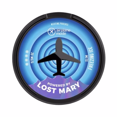 Freezing Ice Nicotine Pouches by Lost Mary Airplane Mode