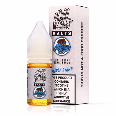 Maple Syrup Nic Salt E-Liquid by No Frills The Coffee Shop