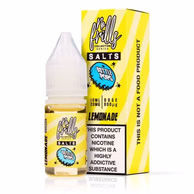 Lemonade Nic Salt E-Liquid by No Frills Bottle Pops