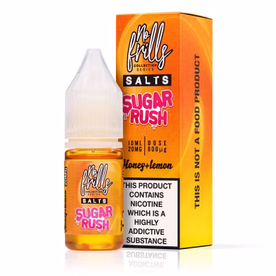 Honey & Lemon Nic Salt E-Liquid by No Frills Sugar Rush