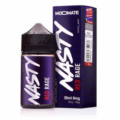 Red Rage Shortfill E-Liquid by Nasty ModMate 50ml