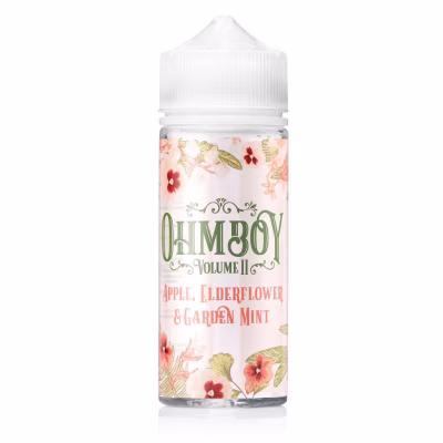 Apple, Elderflower & Garden Mint E-Liquid by Ohm Boy Volume II 100ml