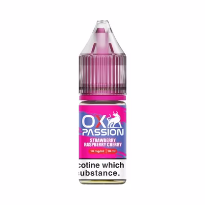 Strawberry Raspberry Cherry Nic Salt E-Liquid by OXVA OX Passion