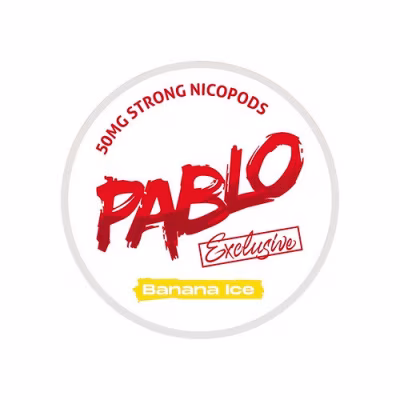 Banana Ice Nicotine Pouches by Pablo