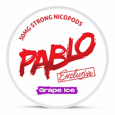 Grape Ice Nicotine Pouches by Pablo