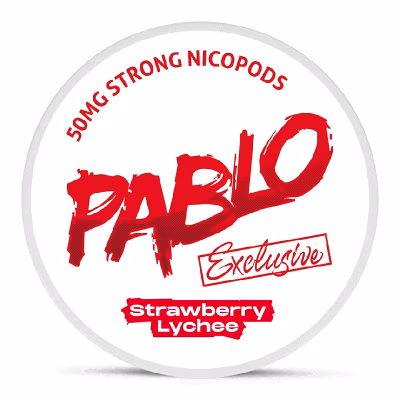 Strawberry Lychee Nicotine Pouches by Pablo