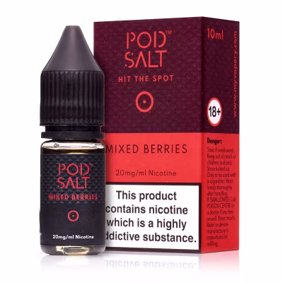Mixed Berries Nic Salt E-Liquid by Pod Salt