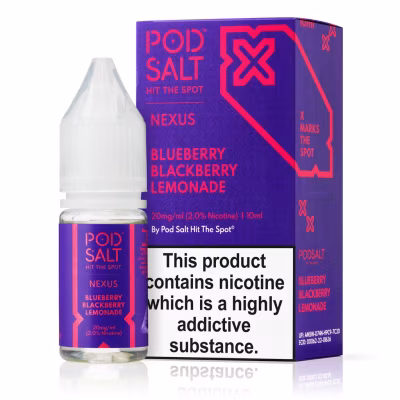 Blueberry Blackberry Lemonade Nic Salt E-Liquid by Nexus Pod Salt