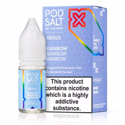Rainbow Nic Salt E-Liquid by Nexus Pod Salt