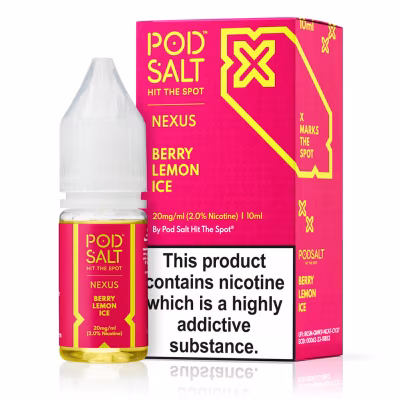 Berry Lemon Ice Nic Salt E-Liquid by Nexus Pod Salt
