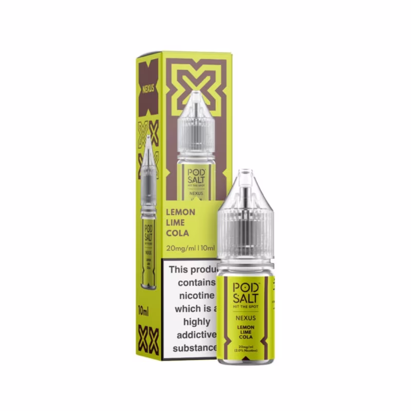 Lemon Lime Cola Nic Salt E-Liquid by Nexus Pod Salt