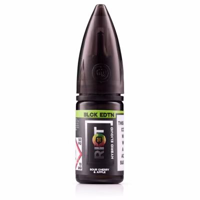 Sour Cherry & Apple E-Liquid by Riot BLCK EDTN Hybrid Salt
