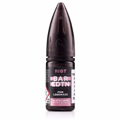 Pink Lemonade Nic Salt E-Liquid by Riot BAR EDTN