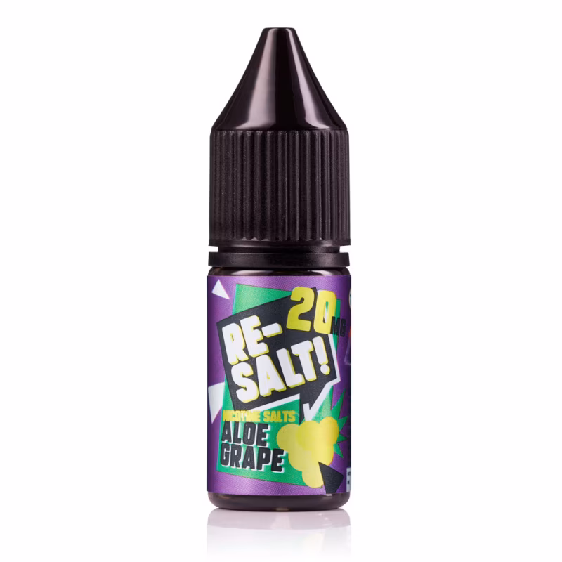 Aloe Grape Nic Salt E-Liquid by Re-Salt