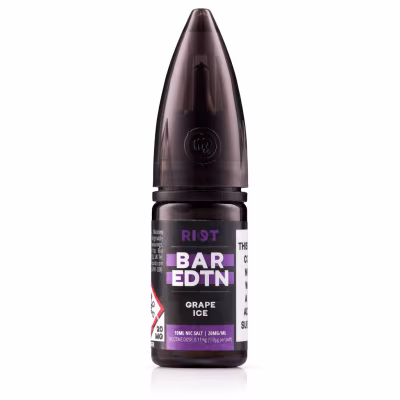 Grape Ice Nic Salt E-Liquid by Riot BAR EDTN  - SAMPLE